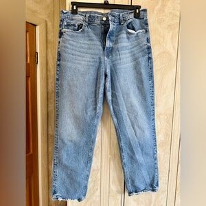 AE Stretch Super High-Waisted Straight Jean 14